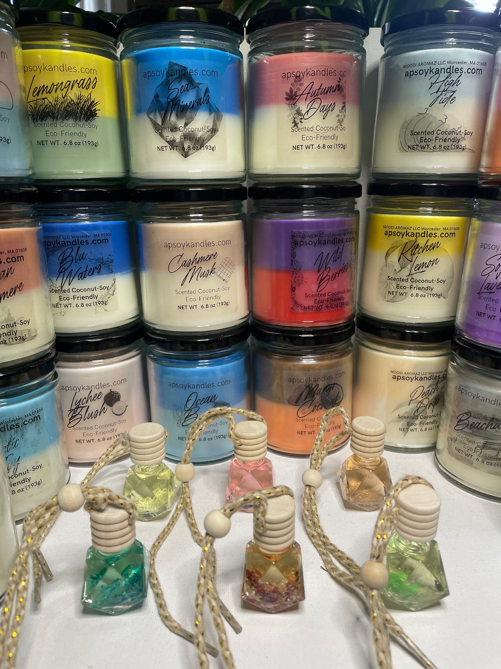 Classic Scented Candle Jars