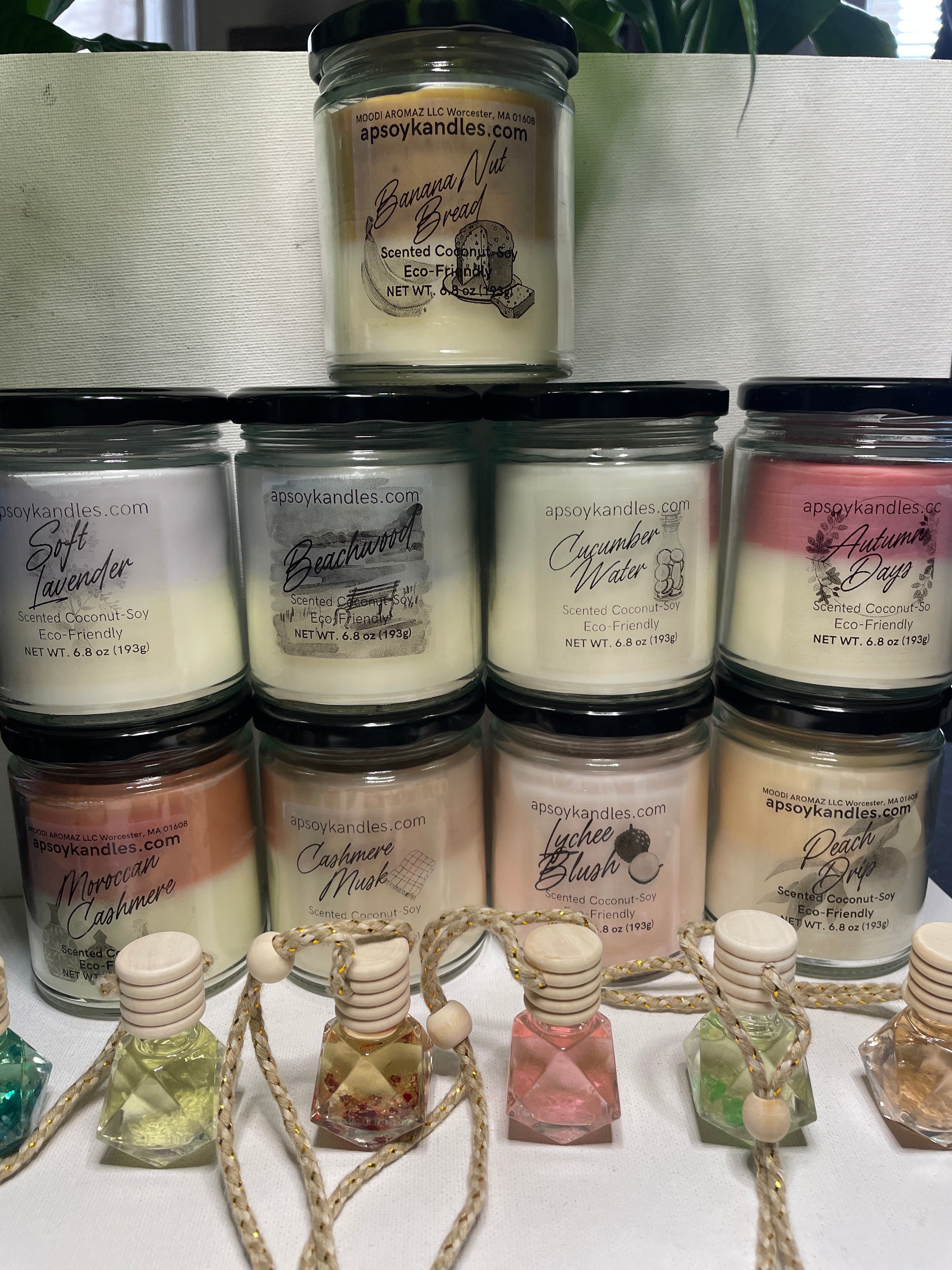 Classic Scented Candle Jars