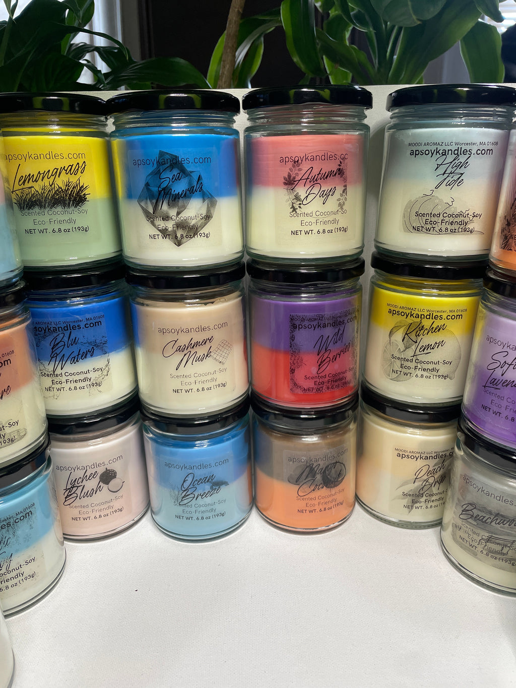 Classic Scented Candle Jars