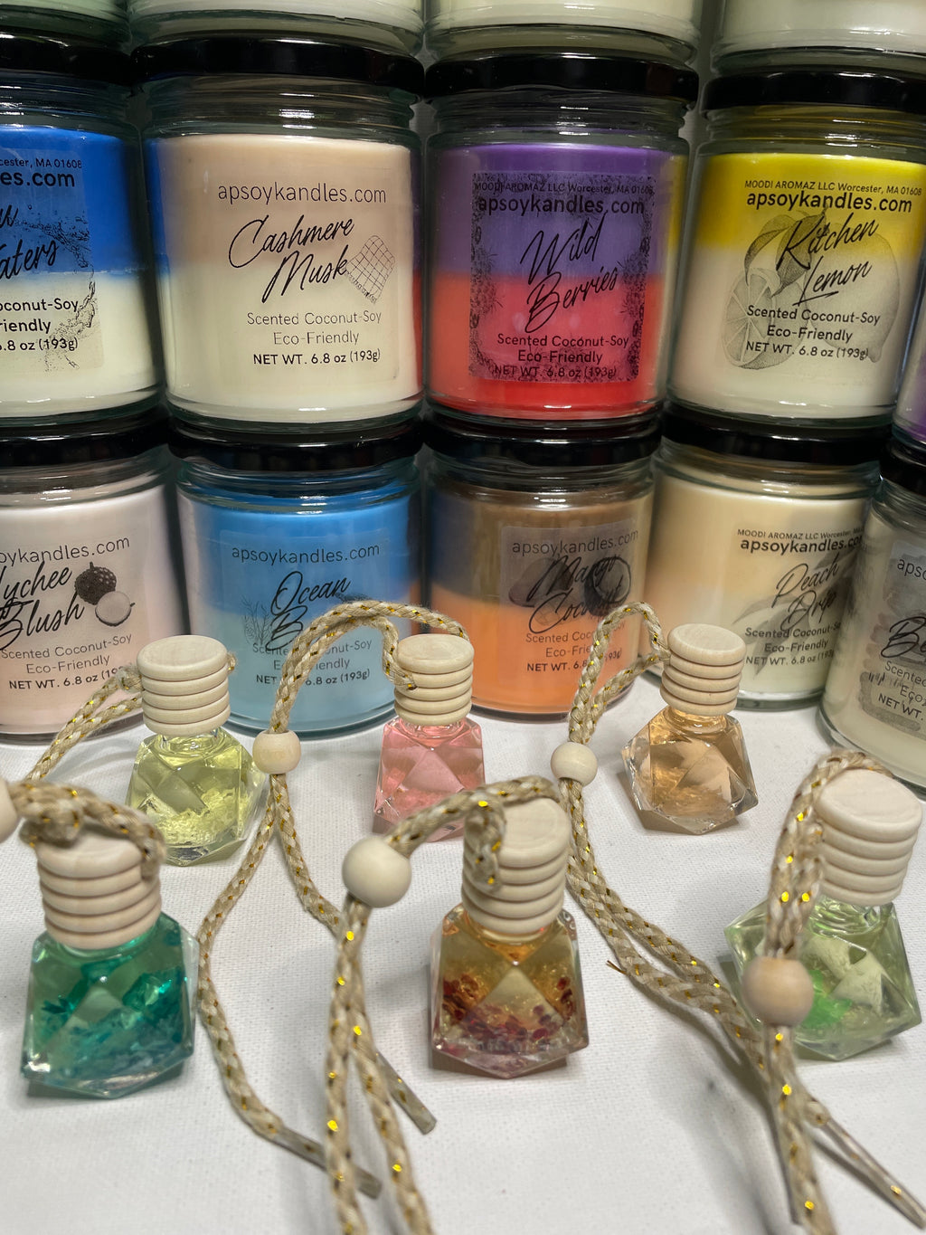 Classic Scented Candle Jars