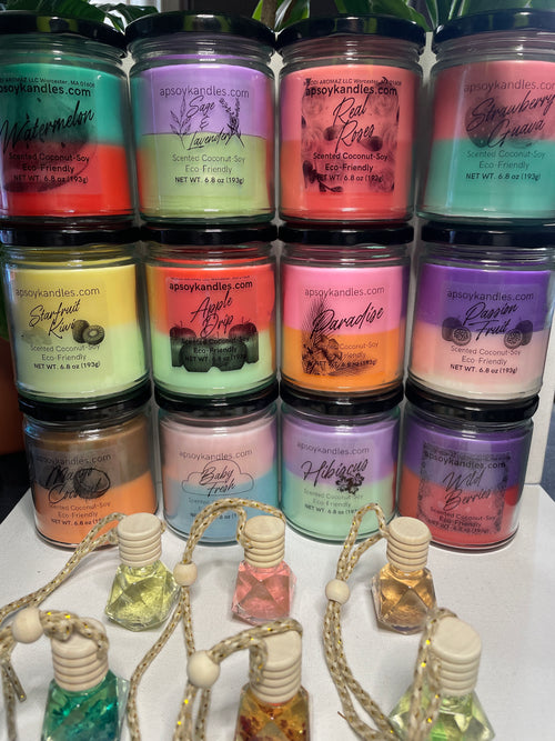 Classic Scented Candle Jars